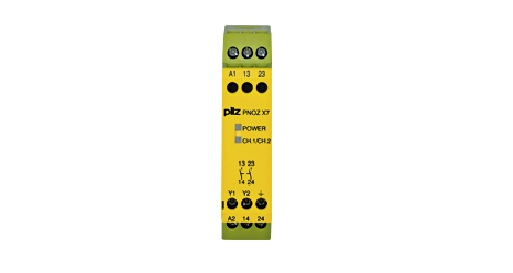 PILZ/皮爾磁安全繼電器PNOZ X7 電壓48VAC 2n/o